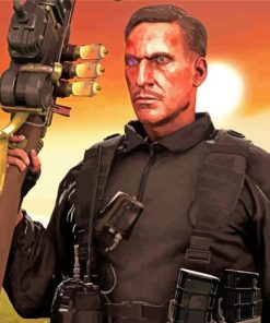 Edward Richtofen Call Of Duty Paint By Number