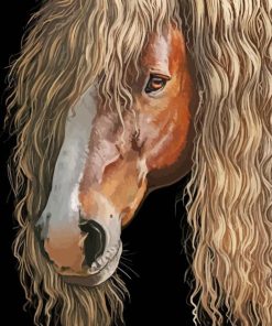 Forest Horse Art Paint By Number