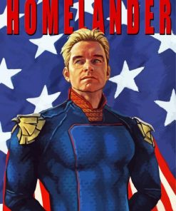 Homelander Poster Art Paint By Number