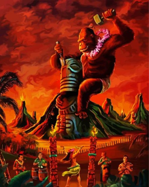 King Of Island Paint By Number