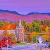 Lake Placid Village Paint By Number