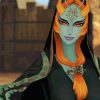 Midna The Legend Of Zelda Character Paint By Number