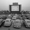 Monochrome Classic Cars In Drive Ins Paint By Number