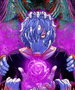 Neon Tomura Shigaraki Paint By Number