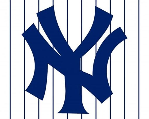 New York Yankees Emblem Baseball Team Paint By Number