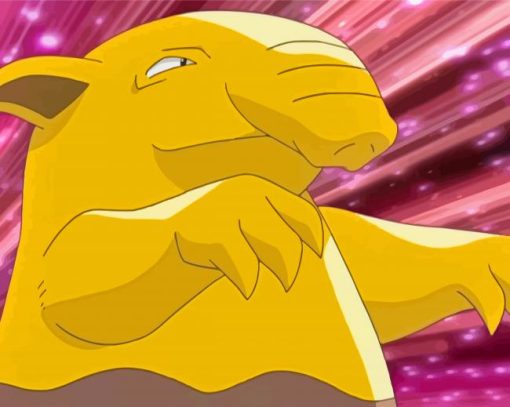 Pokemon Drowzee Paint By Number