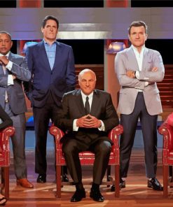 Shark Tank Cast Paint By Number