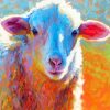 Sheep Animal Art Paint By Number