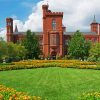 Smithsonian Institution Building Paint By Number