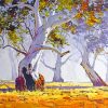 Snow Gums Plants Art Paint By Number