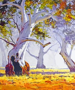 Snow Gums Plants Art Paint By Number