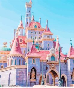 Tokyo Disney Castle Paint By Number