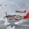 Tuskegee Airmen Military Planes Paint By Number