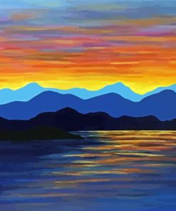 Vermont Lake Champlain Paint By Number