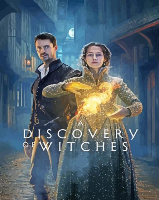 A Discovery Of Witches Poster Paint By Number