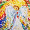 Abstract Angel Of Love Paint By Number