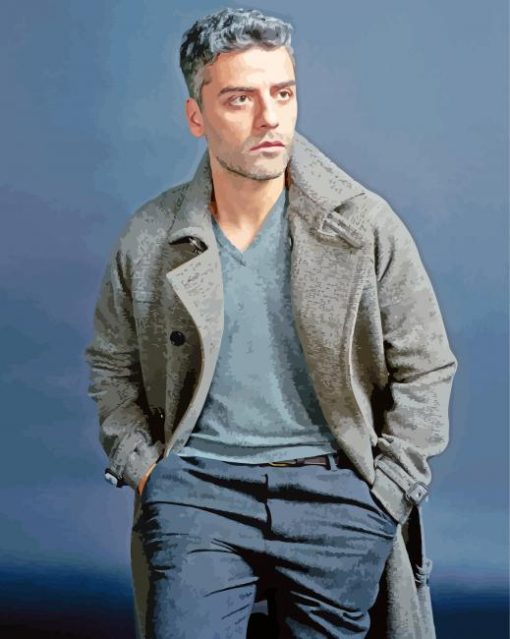 American Actor Oscar Isaac Paint By Number