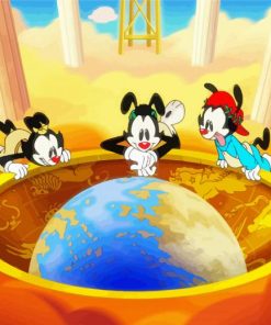 Animaniacs Paint By Number