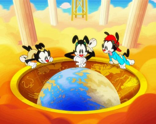 Animaniacs Paint By Number