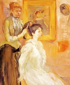 Antique Hairdresser Paint By Number