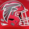 Atlanta Falcons American Football Helmet Paint By Number