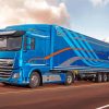 Blue Trucks Daf Paint By Number