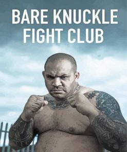 Bake Knuckle Fight Club Poster Paint By Number