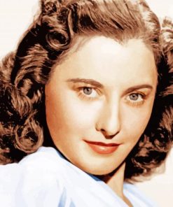 Barbara Stanwyck Paint By Number