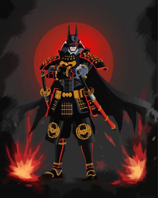 Batman Ninja Art Paint By Number