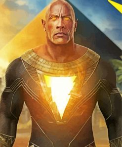 Black Adam Paint By Number