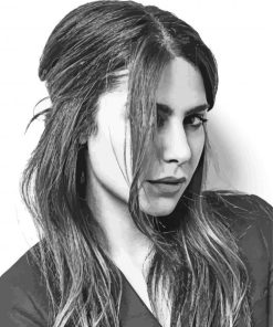 Black And White Nadia Hilker Paint By Number