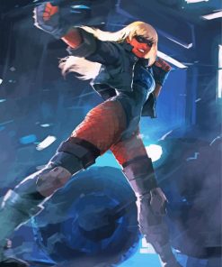 Black Canary Art Paint By Number