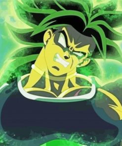 Broly Dragon Ball Paint By Number