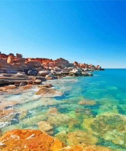 Broome Australia Seascape Paint By Number