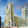 Canterbury Cathedral Art Paint By Number