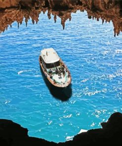 Capri Blue Grotto Paint By Number