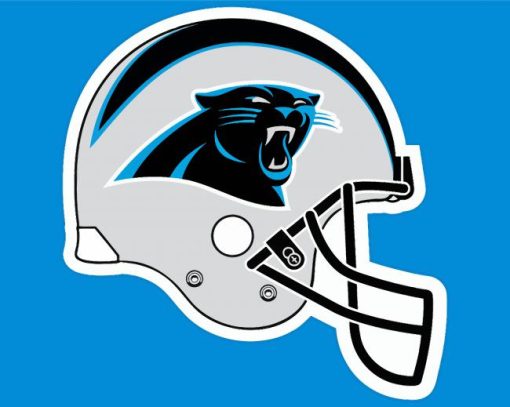 Carolina Panthers Hemlet Paint By Number