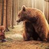 Child And A Bear Paint By Number