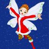 Christmas Fairy Paint By Number