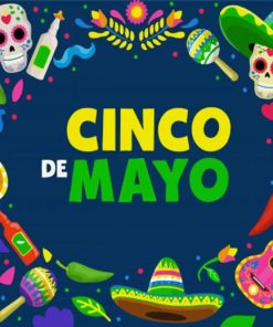 Cinco De Mayo Paint By Number