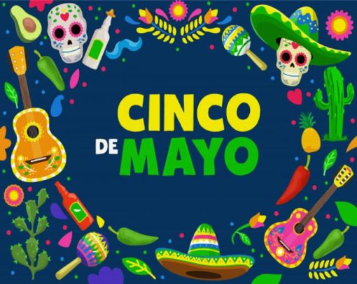 Cinco De Mayo Paint By Number