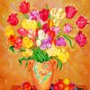 Colorful Flowers And Fruits Paint By Number