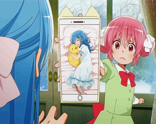 Comic Girls Anime Paint By Number