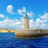 Comino Lighthouse Paint By Number