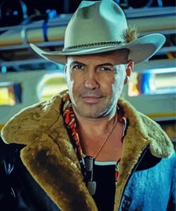 Cowboy Billy Zane Paint By Number