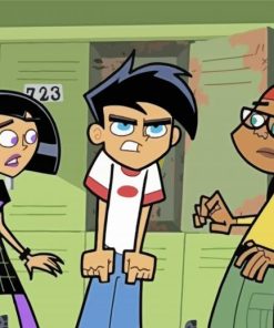 Danny Phantom And His Friends Paint By Number