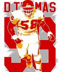 Derrick Thomas Paint By Number