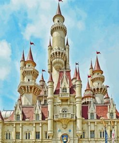 Disney Shrek Castle Paint By Number