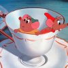 Disney Gus And Jaq In Cup Paint By Number