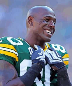 Donald Driver American Footballer Paint By Number